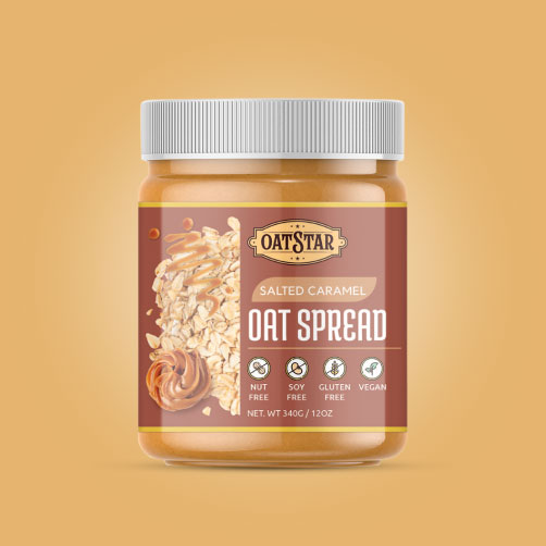 Salted Caramel Oat Spread