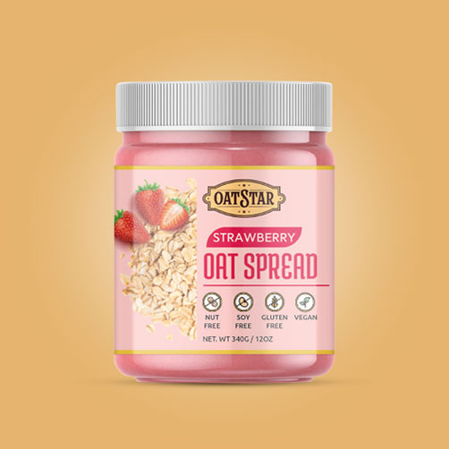 Strawberry Oat Spread