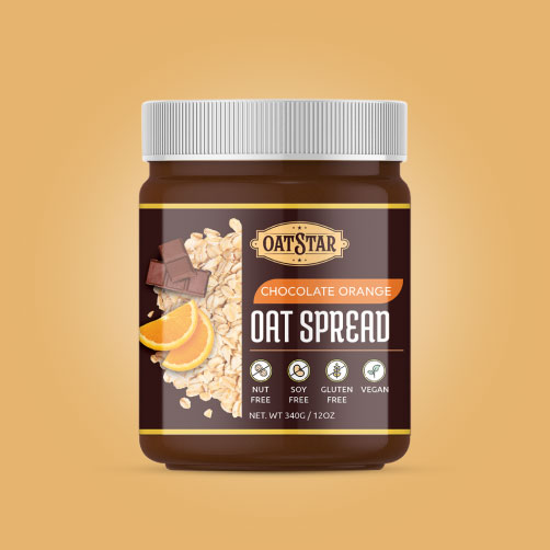 Chocolate Orange Oat Spread